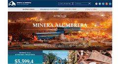 Desktop Screenshot of alumbrera.com.ar